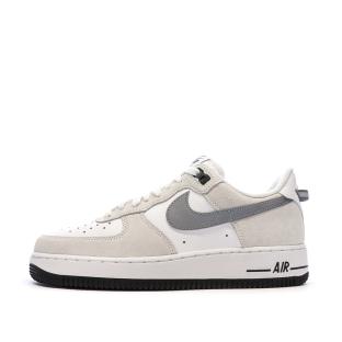 Baskets Blanc/Gris Homme Nike Air Force 1 '07 Lv8 pas cher