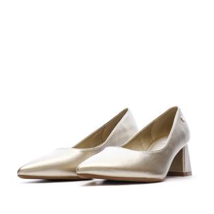 Zapatos de tacón dorados para mujer Refresh 175078 ver 0