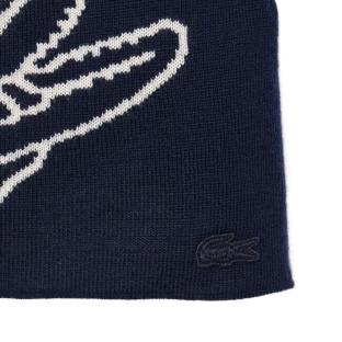 Bonnet Marine/Blanc Homme Lacoste Broderie vue 0