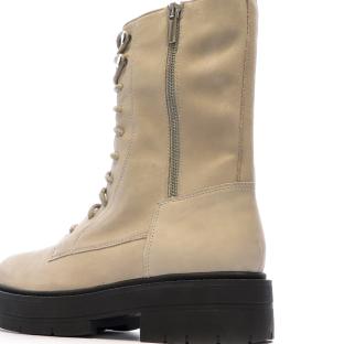 Bottines Beige Femme Geox Spherica vue 0