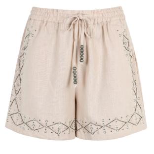 Short Beige Femme An'ge Ramalo vue 0