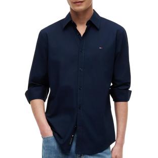Chemise Marine Homme Tommy Hilfiger Poplin vue 0
