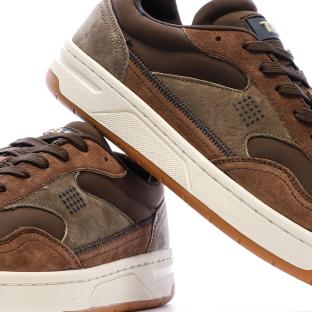 Baskets Marron/Camel Homme TBS Almerio vue 0