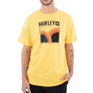 Hurley Rolling Hills Yellow T-shirt Photo of the Espace des Marques %store% store - view of %key%