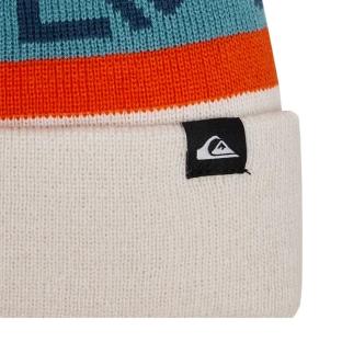 Quiksilver Summit Men’s White/Blue Beanie Photo of the Espace des Marques %store% store - view of %key%