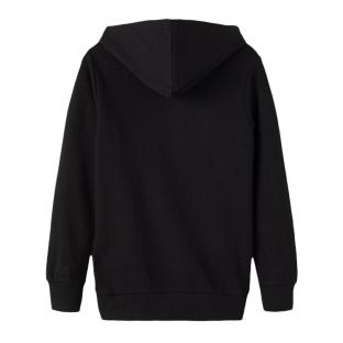 Sweat à Capuche Noir Garçon Name It Hood vue 0
