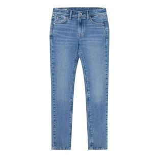 Jean Slim Bleu Fille Pepe Jeans Pixlette vue 0