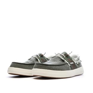 Chaussures Bateau Vertes Homme TBS Geo vue 0