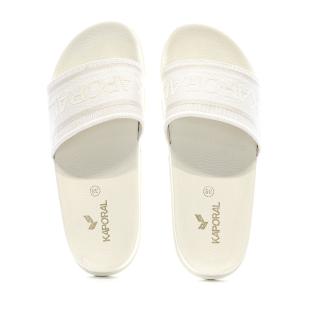 Claquettes Beige Femme Kaporal Tapioca vue 0