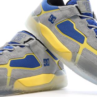Men’s Grey/Blue/Yellow Trainers – DC Shoes Metric X Hongo Photo of the Espace des Marques %store% store - view of %key%
