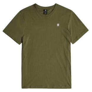 Dunkelgrünes Herren-T-Shirt von G-Star Raw D25949 DGR Ansicht 0