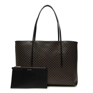 Sac Cabas Noir Femme Calvin Klein Jeans Emblem Aop Tote vue 0