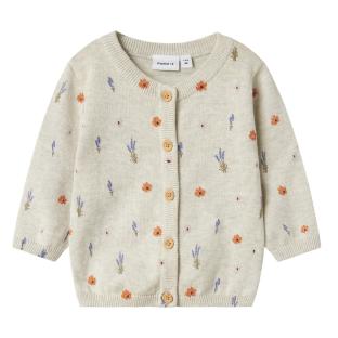 Name it Fohio Girl's Beige Flower Sweater Photo of the Espace des Marques %store% store - view of %key%