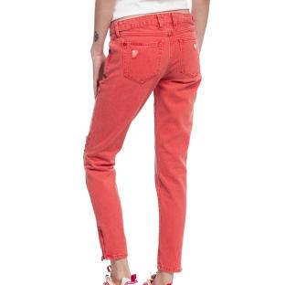 Jean Skinny Rouge Femme Guess Marilyn vue 0