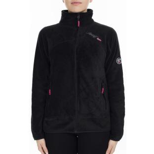 Veste polaire Noir femme geographical Norway Upaline vue 0
