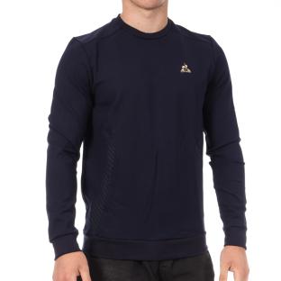 Sweat Noir Homme Le Coq Sportif Velvet vue 0