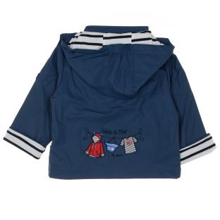 Parka ciré Bleu Foncé Fille Win's Junior vue 0