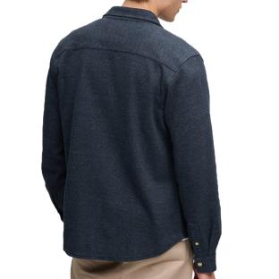 Surchemise Bleu Chiné Homme Superdry Twill vue 0
