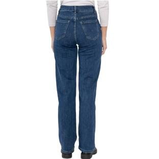 Jeans Bleu Femme My Tinas Jean Wide Leg Boutons vue 0