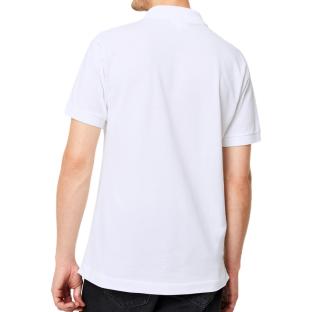 Polo Blanc Homme Lacoste L12.12 vue 0
