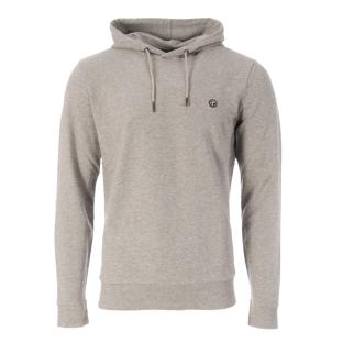 Sweat à Capuche Gris Clair Homme Petrol Industries Sweater Hooded vue 0