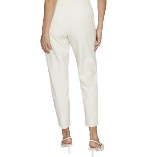 Pantalon Slim 7/8 Écru Femme Vila Vicarrie Lowny vue 0