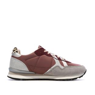 Baskets Bordeaux/Gris Femme Pepe jeans Marlon vue 0