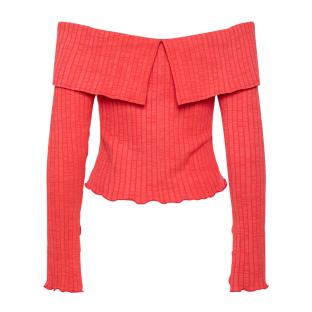 Pieces Jazmine Camiseta roja de mujer ver 0