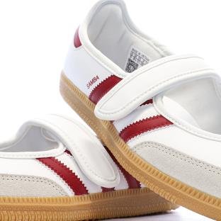 SAMBA JANE Baskets Blanc/Rouge Adidas vue 0