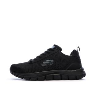 Baskets Noires Homme Skechers Track Leshur vue 0