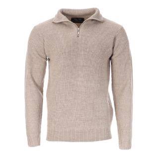 Jersey 1/4 Cremallera Beige Hombre RMS26 Camioneur ver 0