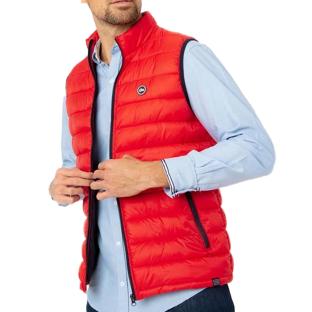 Chaqueta de plumón sin mangas TBS Fabian Hombre Roja ver 0