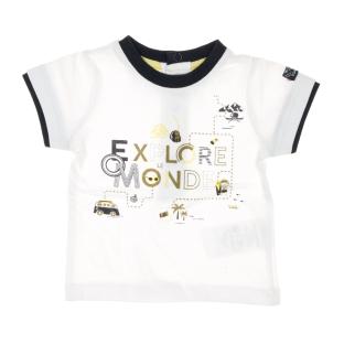 Camiseta EOM Zafio blanca para niño ver 0