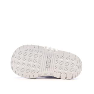 Baskets Blanches Fille Puma Stitching vue 0