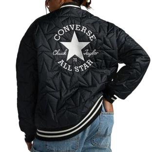 Women's Black Jacket Converse Padded Photo of the Espace des Marques %store% store - view of %key%