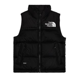 Doudoune Sans Manches Noir Junior Mixte The North Face Nuptse vue 0