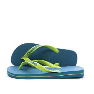 Tongs Bleu/Vert Femme Havaianas Slim 1740 vue 0