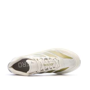 Chaussures Running Blanc/Doré Adidas Adizero Boston 13 vue 0