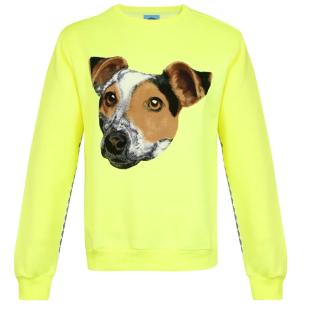 Sudadera amarilla de hombre Umbro Lif Crewnec ver 0