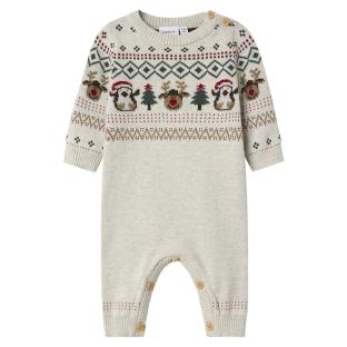 Pyjama de Noel Écru Garçon Name it Nalko vue 0