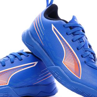 Chaussures de Football Bleu Garçon Puma Ultra 6 Play vue 0