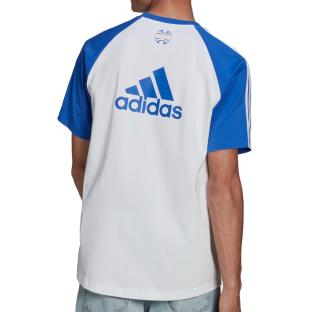 Juventus T-shirt Blanc/Bleu Homme Adidas vue 0