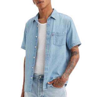 Chemise Bleu Clair Homme Levi's Classic vue 0