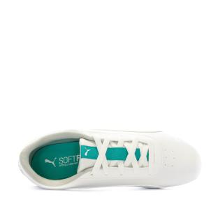 Baskets Blanc Homme Puma Mercedes Mapf1 Neo Cat vue 0