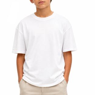 T-Shirt Blanc Garçon Paname Brothers vue 0