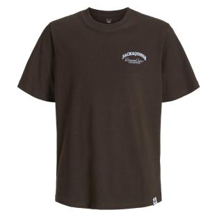 Dunkelbraunes T-Shirt für Jungen von Jack & Jones Brandes Ansicht 0