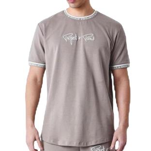 T-Shirt Gris/Blanc Homme Project X Paris 2511114 vue 0