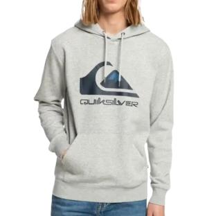 Graues Herren-Sweatshirt Quiksilver Biglogohood Ansicht 0