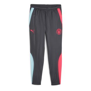 Manchester City Fußballhose Schwarz Mann Puma Prematch Woven Ansicht 0