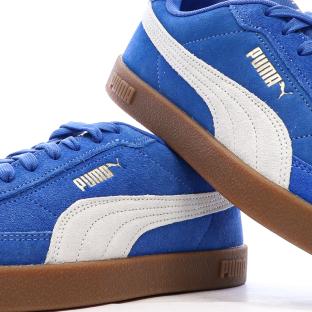 Baskets Bleu Homme Puma Club Era vue 0